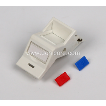 UK Type outlet 1 port face plate